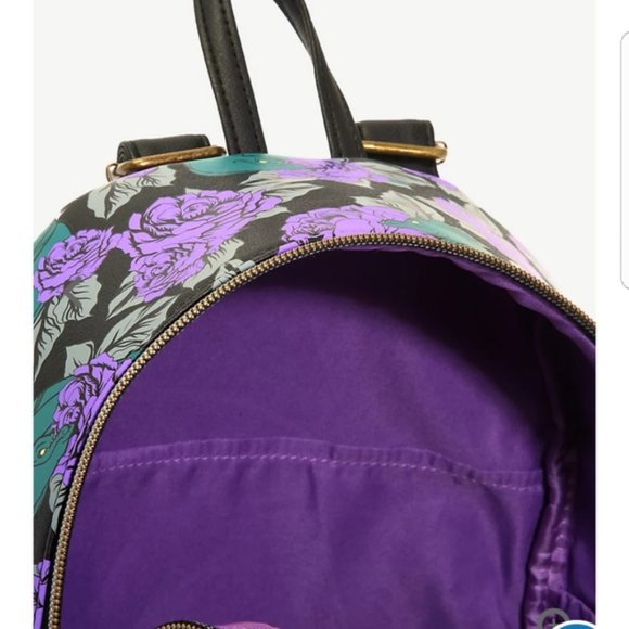 Loungefly Disney Villains Ursula Mini Backpack - Picture 5 of 6